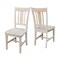 International Concepts Set of 2 San Remo Slat Back Chairs, Unfinished C-10P - alternate 4